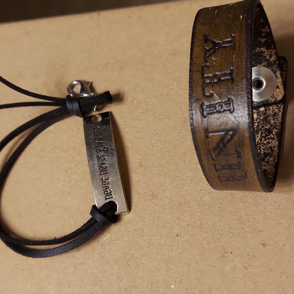 Two bracelets